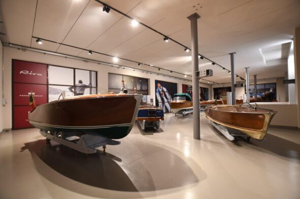 Riva al Lake Como international museum of vintage boats