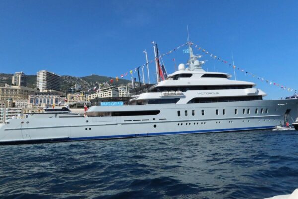 “Victorious”, the 85-metre expedition yacht, for a dream charter holiday. Images by LN