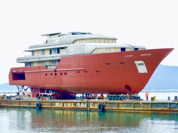 Antonini Navi delivers a new 56-metre hull