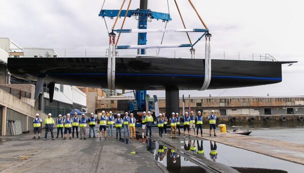 SØRVIND launched in Cape Town, the new sailing yacht by the Southern Wind shipyard