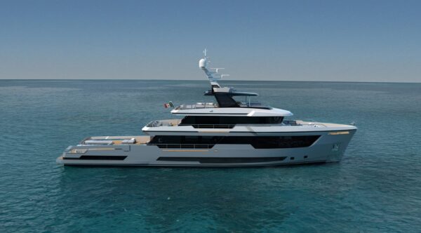 Two new Columbus Crossover 40s are being built by Palumbo Superyachts in Savona