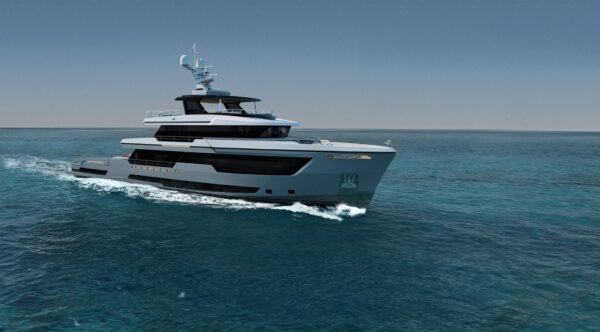 Two new Columbus Crossover 40s are being built by Palumbo Superyachts in Savona