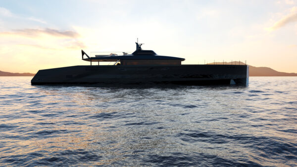 Commissionato ad Alia Yachts un 45 metri full custom di alluminio disegnato da Sinot