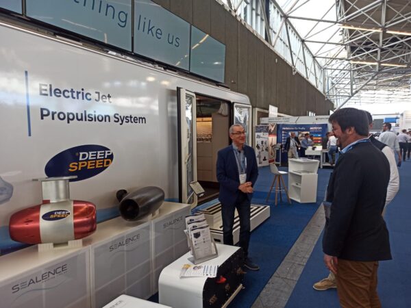 The Sealence Hotel System débuts at the Electric & Hybrid Marine Expo Europe in Amsterdam