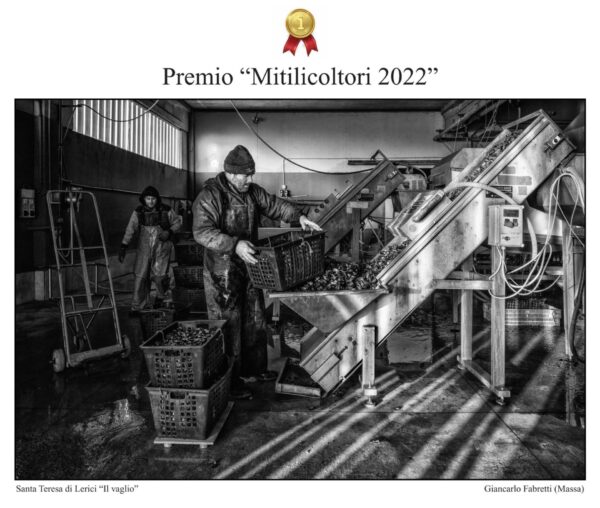 Giancarlo Fabretti vince il Premio fotografico nazionale mitilicoltori della Spezia