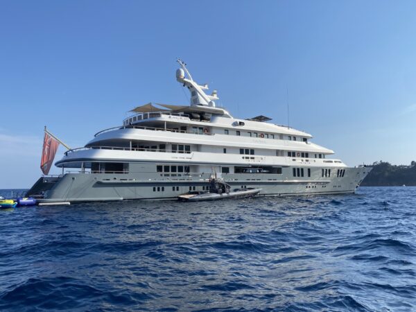 Il megayacht Boadicea a Portofino: le foto