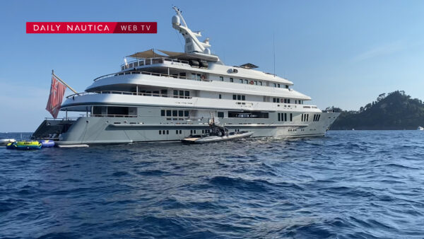 Il megayacht Boadicea a Portofino: il video