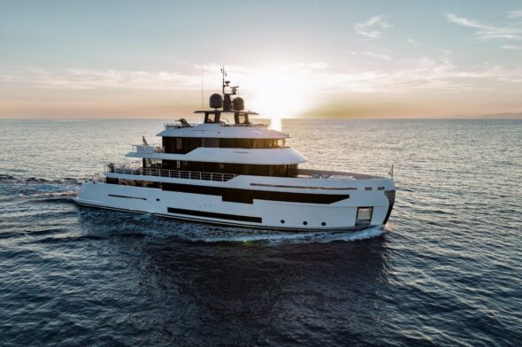 Come on board the Benetti B.Yond 37M, the greenest model in its category