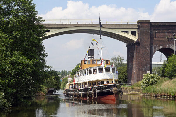 Daniel Adamson: the old steamship that cost only 1 pound returns to its original splendour