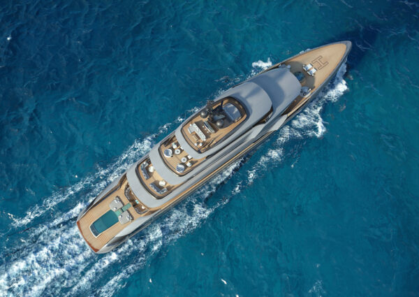 The “T680 Fenice” by Tankoa Yachts revealed at Monaco: 68m of balance, rhythm and grace