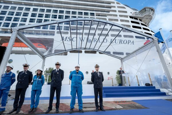 Consegnata MSC World Europa, la nave “green” più avanzata al mondo