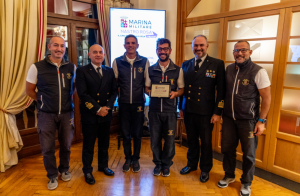 D’Alì e Sericano vincono il Marina Militare Nastro Rosa Veloce 2022: premiati allo Yacht Club di Genova