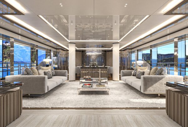 The interiors of the new Bilgin 163-II superyacht revealed