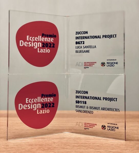 Zuccon International Project premiato da ADI come “eccellenza nel design nel Lazio”