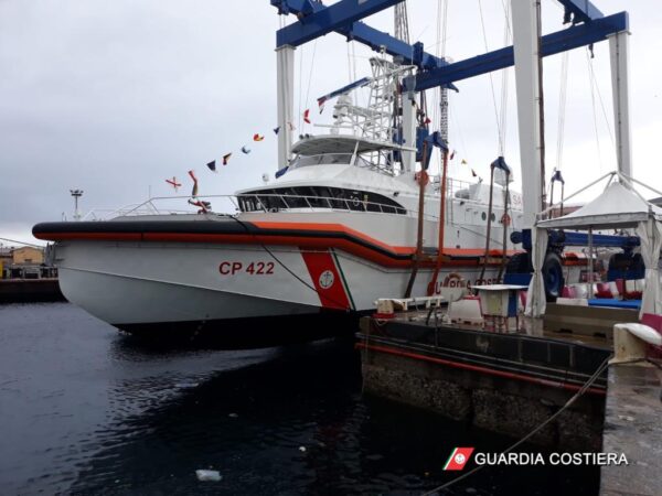 Il varo della nave della Guardia Costiera, “Aurelio Visalli”: le foto