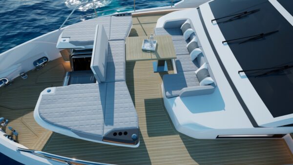 Pearl Yachts svela il progetto del nuovo “Flybridge” da 82 piedi: il video