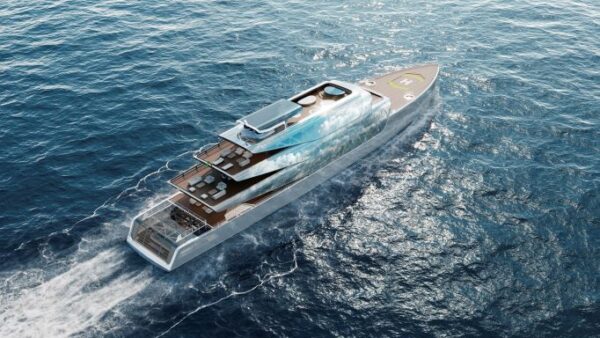 Jozeph Forakis presenta “Pegasus”, il superyacht invisibile creato con la stampa 3D