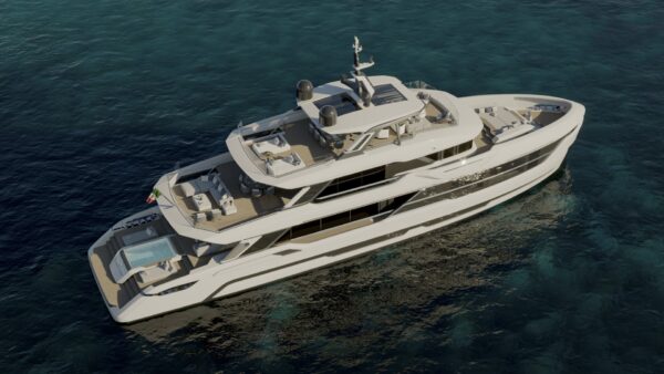 Baglietto presents the Dom 115, the entry-level yacht from the Dom range