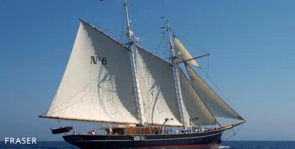 A bordo del “No.6 Texel”: la storica barca a vela varata più di 100 anni fa