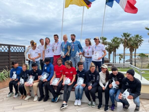 A Marina degli Aregai premiati i vincitori del Campionato Europeo 470 MIX 2023