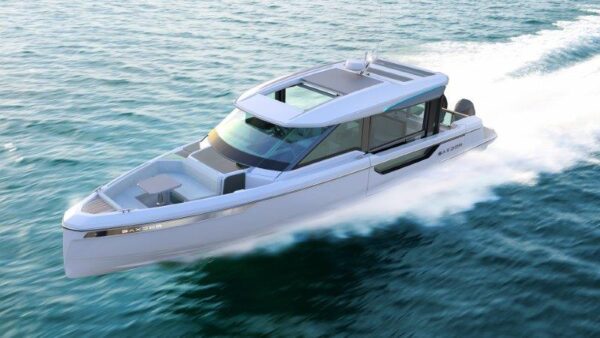 Saxdor yachts presents their flagship, Saxdor 400 GTO at the Cannes Yachting Festival 2023: here are the first renderings