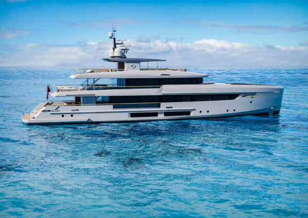 Studio NAMES explains the naval architecture of the two m/y Tankoa T450s