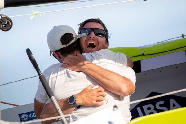 Vittoria di tappa e record di velocità per Alberto Bona sul Class 40 Ibsa a Les Sables-Horta-Les Sables