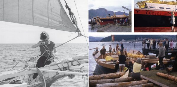 “Il popolo del mare” che naviga sui catamarani nel libro di James Wharram e Hanneke Boon