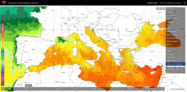 The return of anticyclonic conditions over the Mediterranean