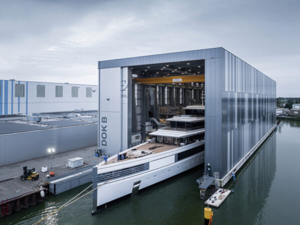 Project 1011 by Feadship prepares for testing in the North Sea before delivery