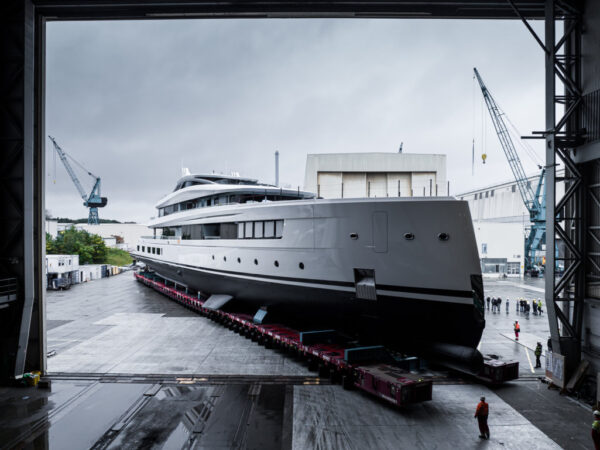 First images of the CALI by Lürssen Yachts