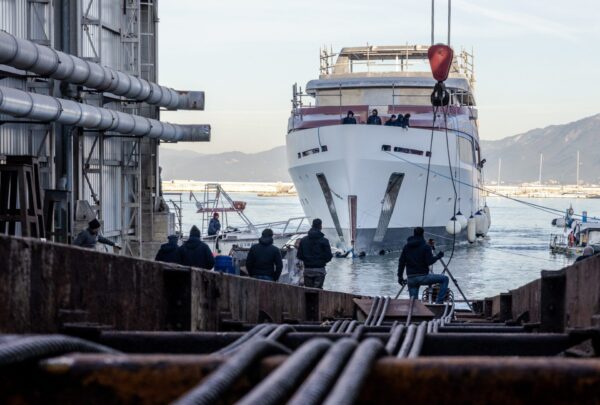 Arrivato nel cantiere di Viareggio il Codecasa 43-Costruzione C124