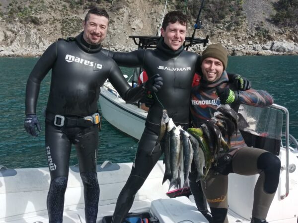 Il Club Sub Sestri Levante vince il IX Trofeo Calisto Santi di pesca subacquea in apnea – Le foto