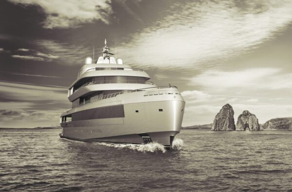 The Italian Sea Group announce the sale of the first Admiral 72 designed by Giorgio Armani