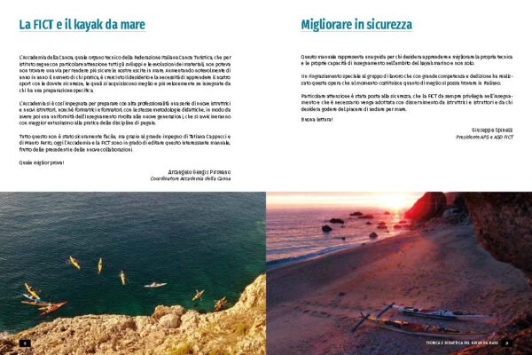 Tecnica e didattica del kayak da mare: il manuale per scoprire la costa pagaiando