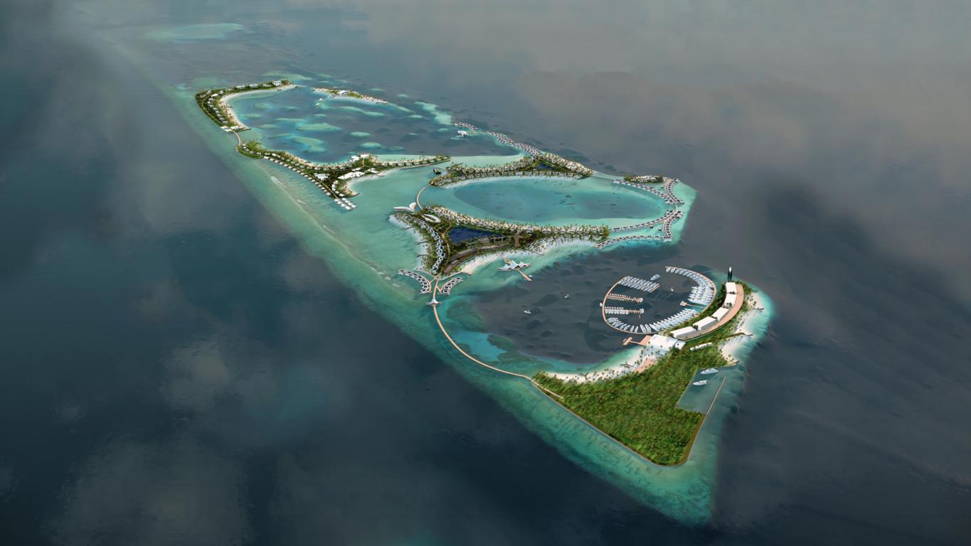 Zamani Islands masterplan