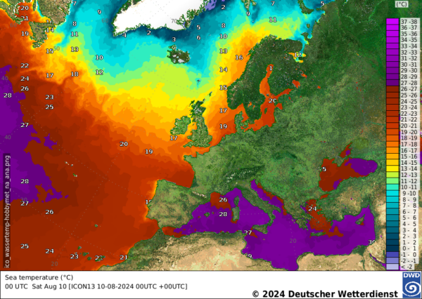 The classic mediterranean summer begins on mid August