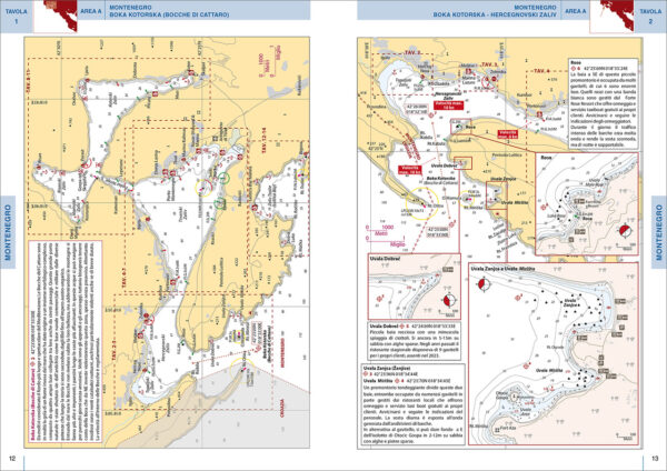 Un portolano cartografico anche per Montenegro e Albania