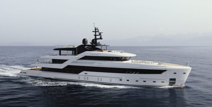 Sanlorenzo at the Monaco Yacht Show 2024 with the 50Steel and SP110