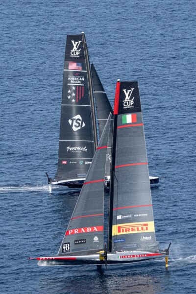 Louis Vuitton Cup: match point alle semifinali per Luna Rossa Prada Pirelli e Ineos Britannia