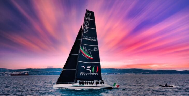 NICE di ICE Yachts conquista il podio alla Barcolana 2024