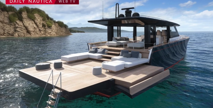 A bordo di Swan Arrow 75: il walkaround con un beach club da superyacht