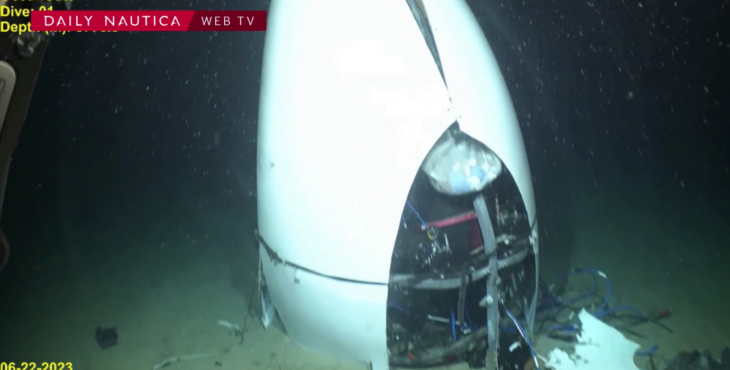 Titan submersible: US Coast Guard shares a new video of the wreck