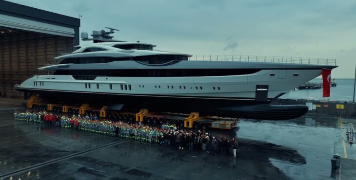 Bilgin Yachts launch “Al Reem”: the third 80-metre in a successful series