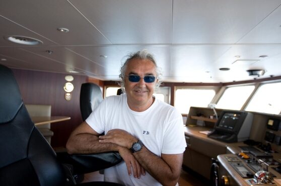 Briatore asks for 12.6 million in compensation for the sale of his superyacht, Force Blue