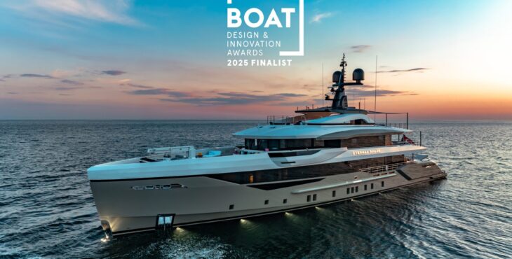 Il 50m Eternal Spark di Bilgin Yachts finalista ai BOAT Design & Innovation Awards 2025