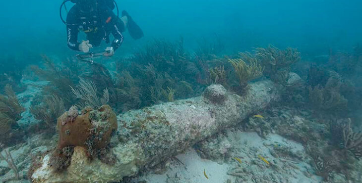 Identificato nelle Florida Keys il relitto della nave da guerra del XVIII secolo “HMS Tyger”