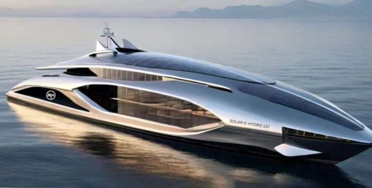 Sunpower Yachts svela il progetto Sunpower Stealth Solar-E-Hydro: ecco i superyacht ibridi di lusso