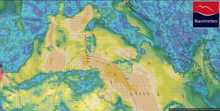 A cyclone during Candlemas weekend