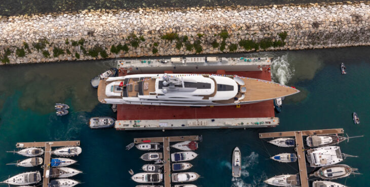 Ecco “Al Reem”: è il più voluminoso dei tre superyacht da 80 metri varati da Bilgin Yachts